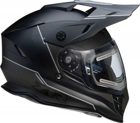 Z1R RANGE BLADESTORM HELMET W/ E-SHIELD | BLACK