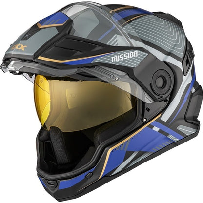 CKX MISSION AMS VERVE HELMET - MATTE BLUE