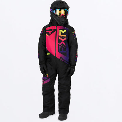 YOUTH HELIUM MONOSUIT | BLACK/NEON FUSION
