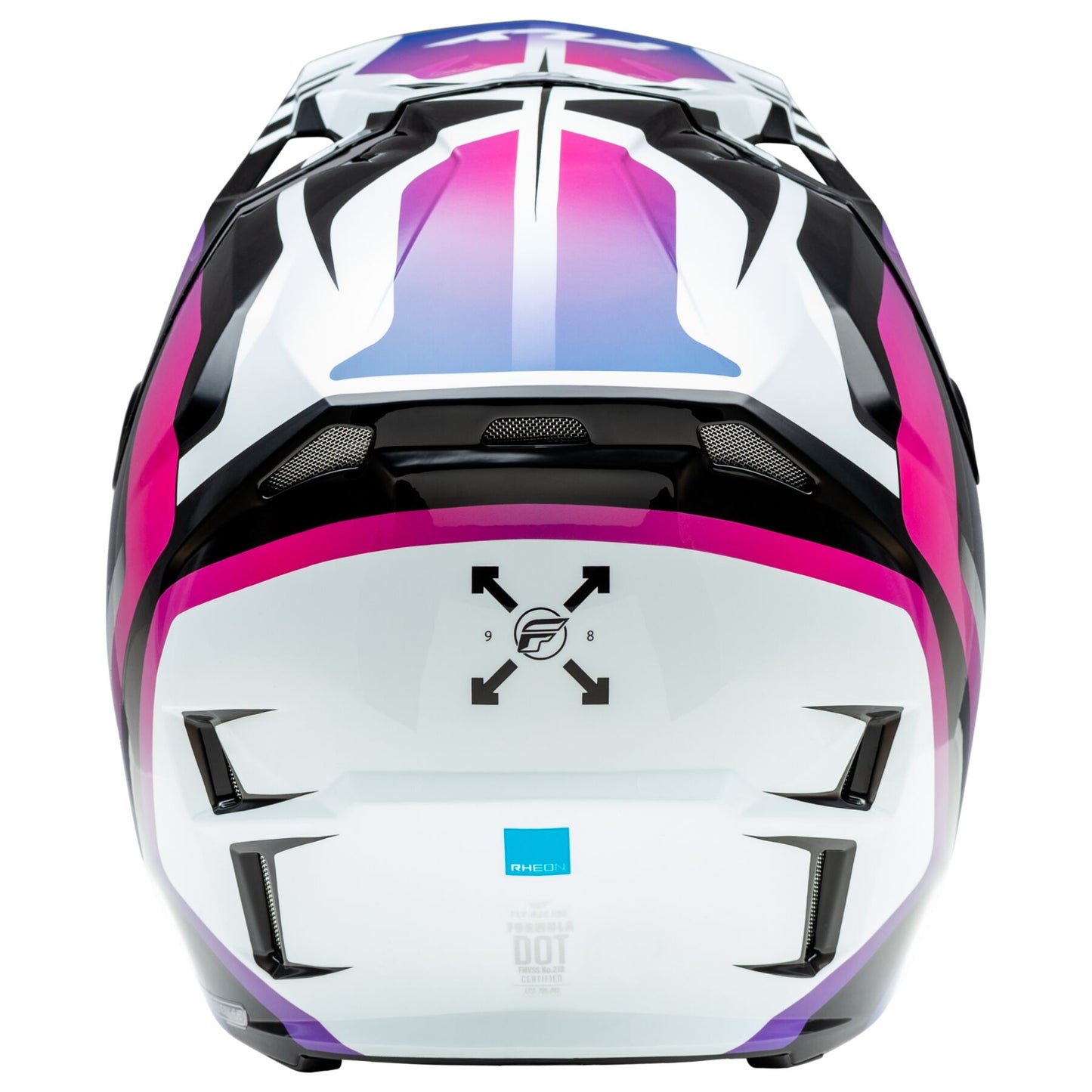 FLY RACING FORMULA CP KRYPTON HELMET | WHITE/PURPLE/PINK