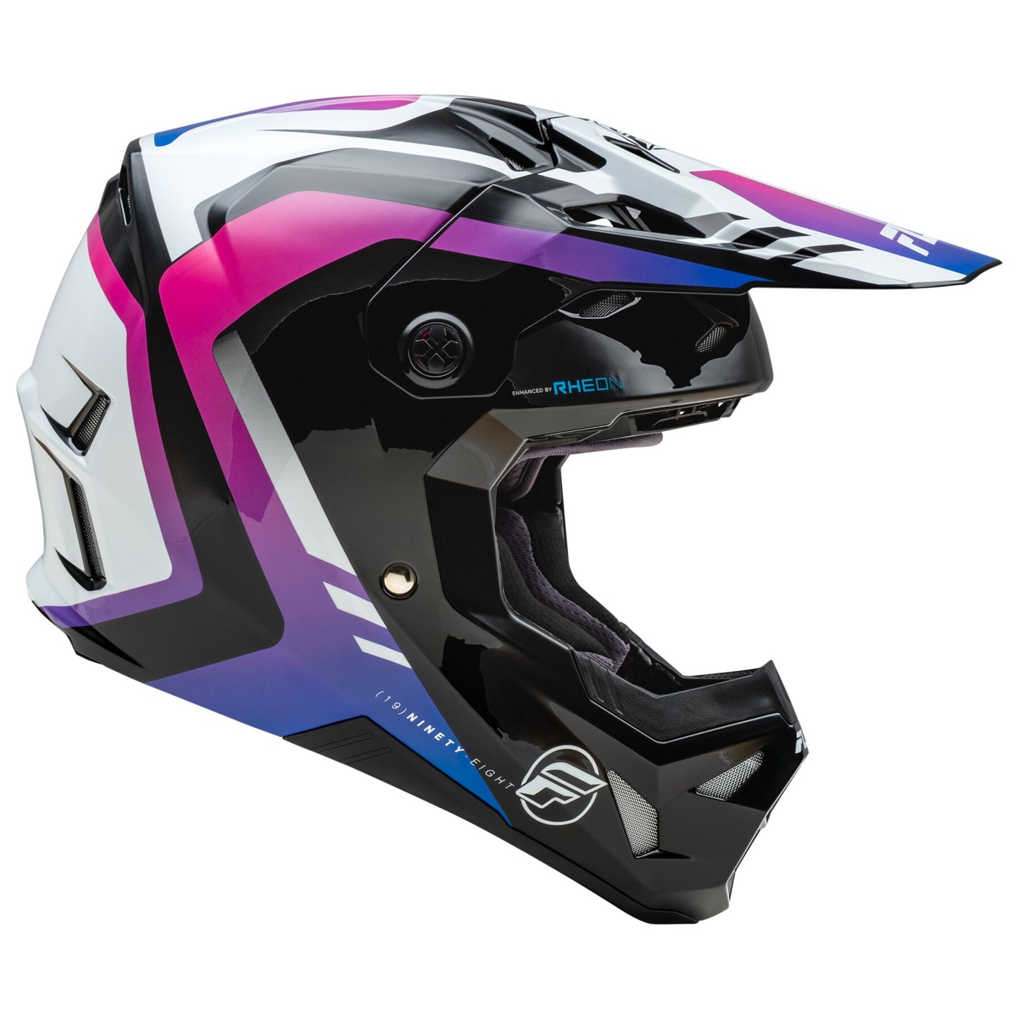 FLY RACING FORMULA CP KRYPTON HELMET | WHITE/PURPLE/PINK