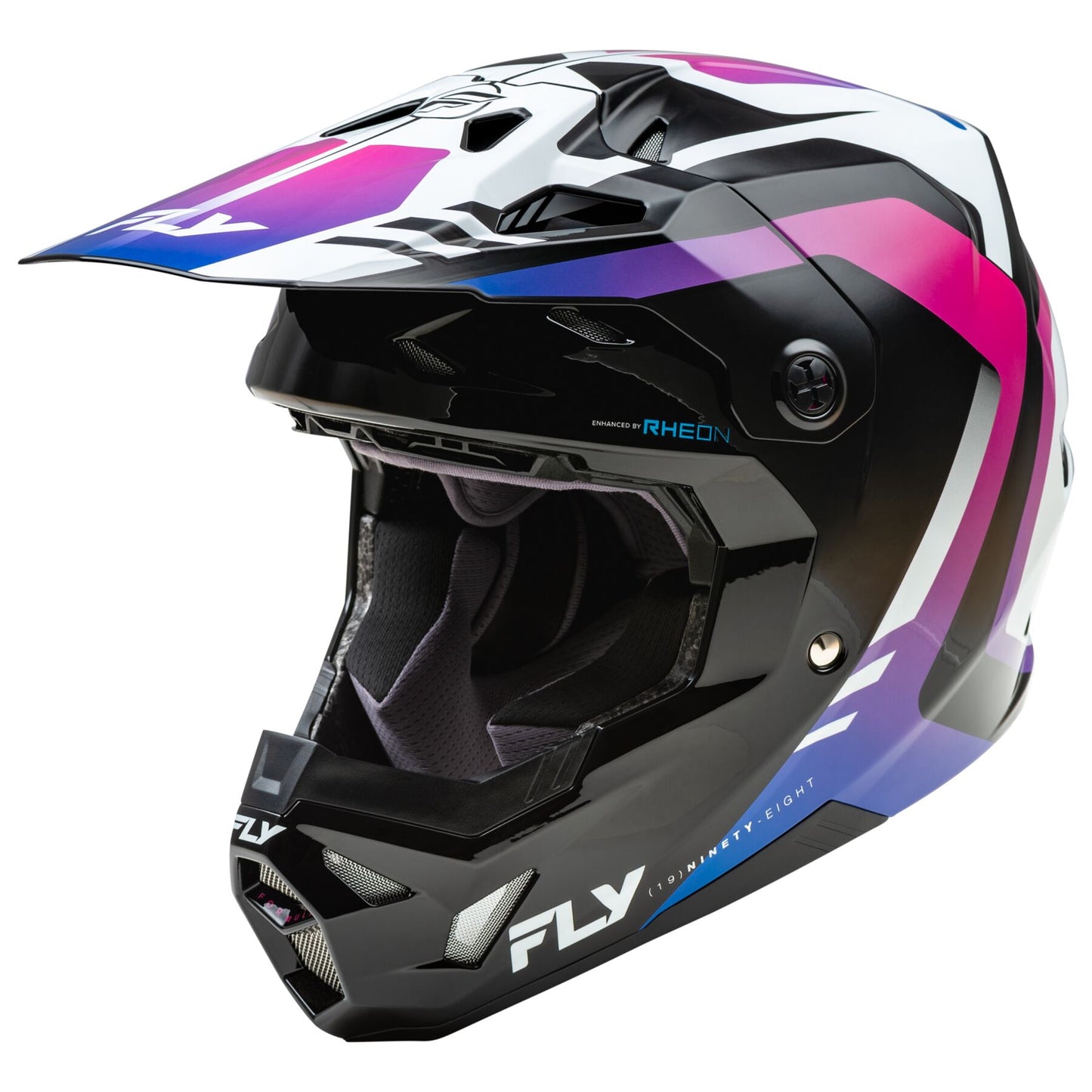 FLY RACING FORMULA CP KRYPTON HELMET | WHITE/PURPLE/PINK