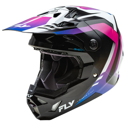 FLY RACING FORMULA CP KRYPTON HELMET | WHITE/PURPLE/PINK