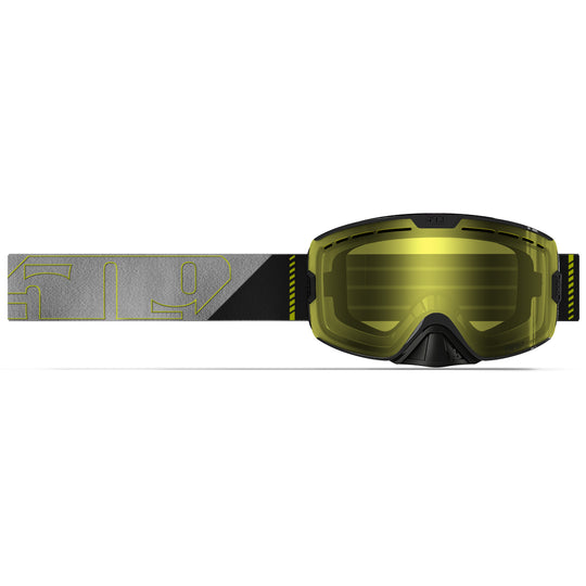KINGPIN GOGGLE | LEMON POP - HIVIZ MIRROR LIGHT YELLOW TINT