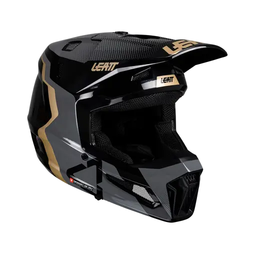 JUNIOR HELMET KIT MOTO 3.5 W/ 2.5 GOGGLE | BLACK