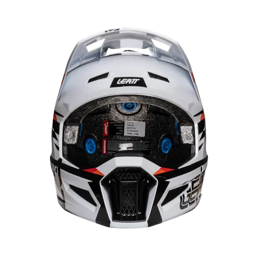 JUNIOR HELMET KIT MOTO 3.5 W/ 2.5 GOGGLE | WHITE