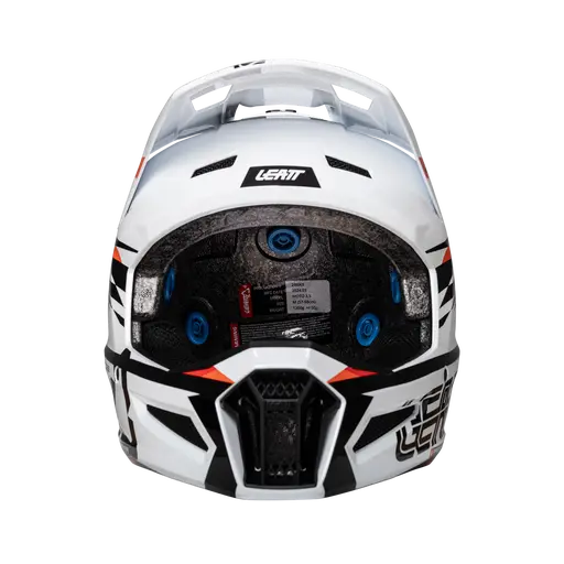 HELMET KIT MOTO 3.5 W/ VIZION 3.5 GOGGLES | WHITE