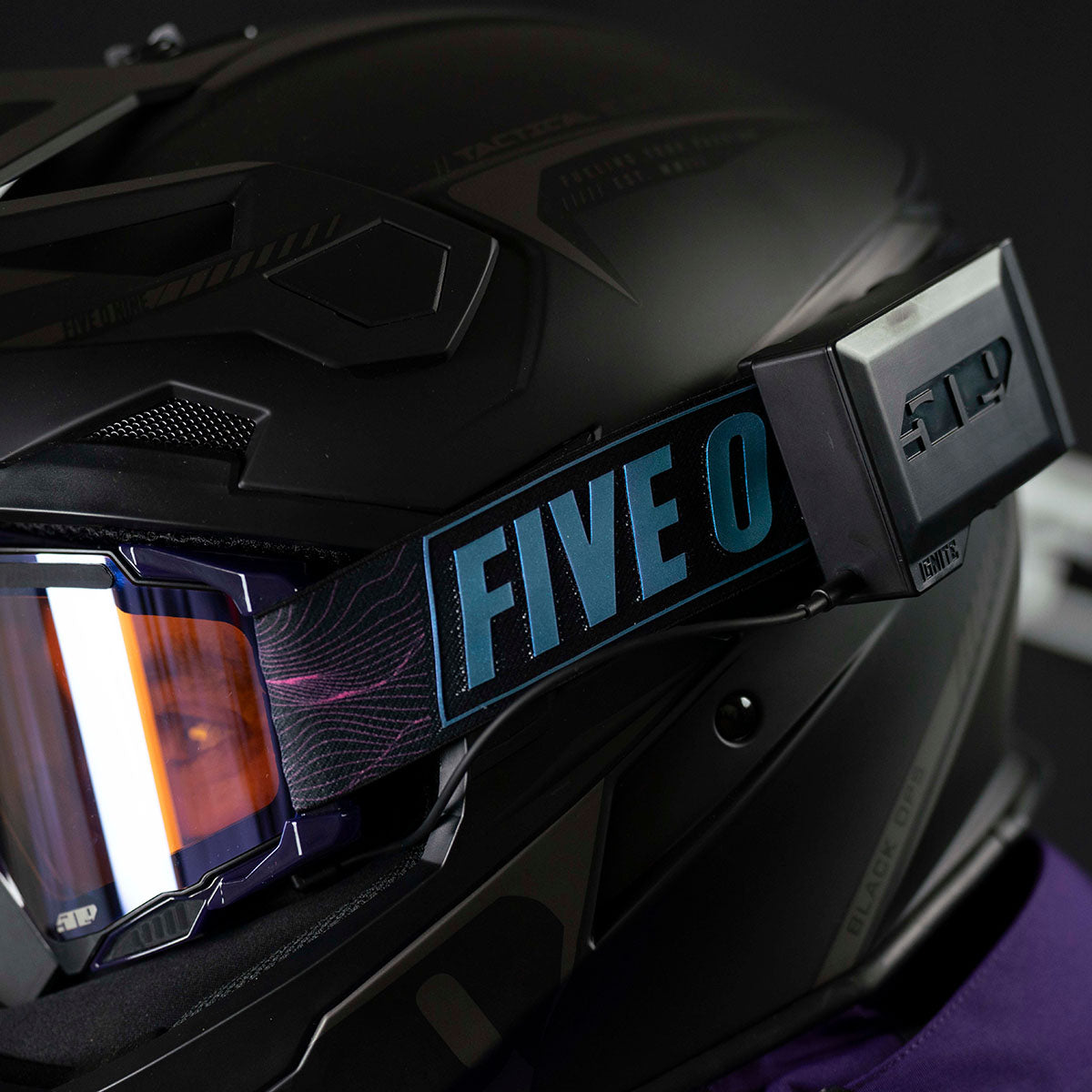 SINISTER X7 IGNITE S1 GOGGLE | GALAXY- PURPLE MIRROR/AMBER TINT