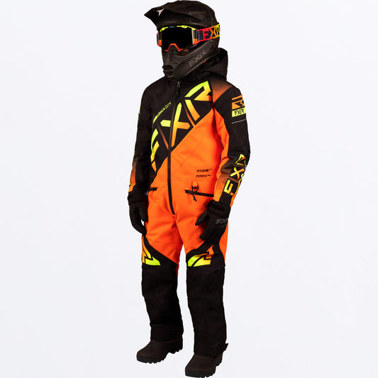YOUTH CX MONOSUIT | BLACK/INFERNO